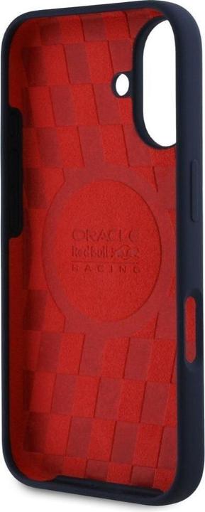 Produktbild Red Bull Case HC Silicone ORBR20 Logo Red Lining to iPhone 16 MagSafe navy blue (Apple iPhone 16)