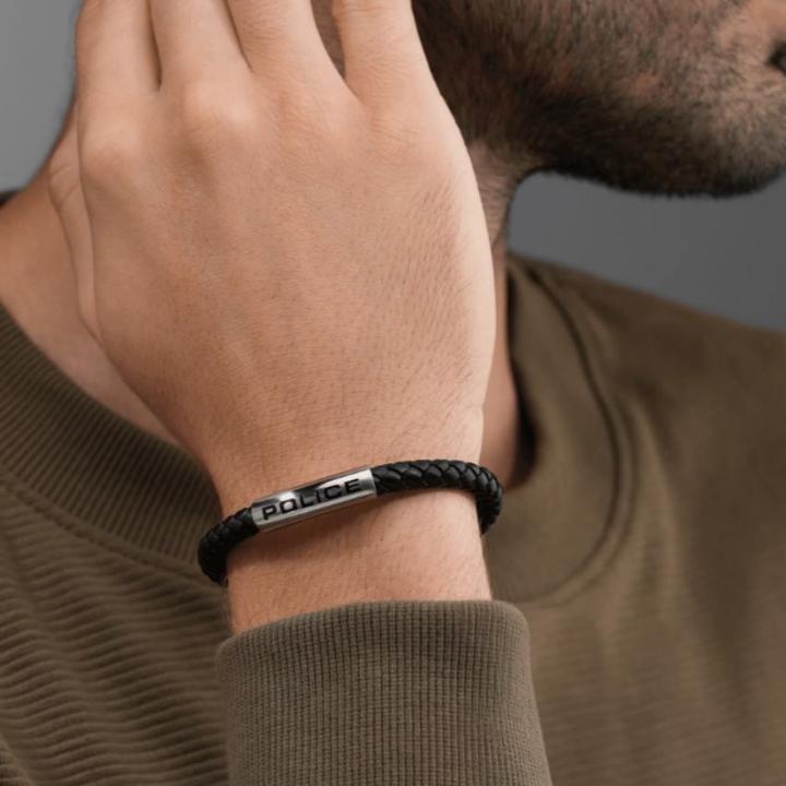 Produktbild Police Skyfall (21.50 cm, Edelstahl, Leder)