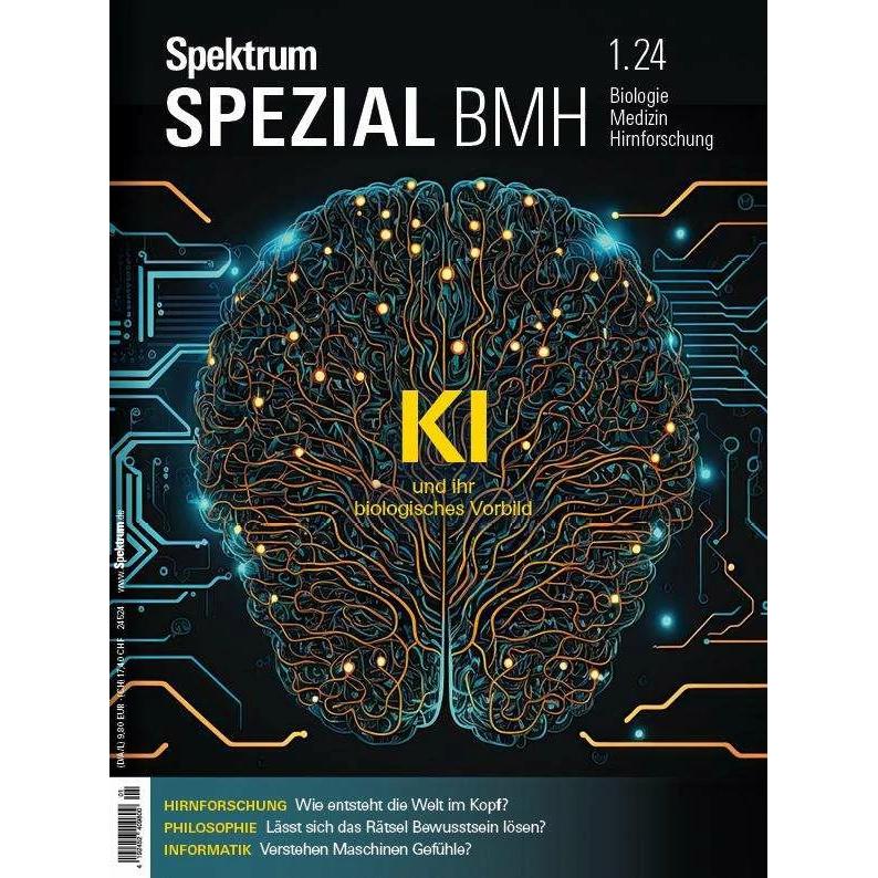 Spektrum Spezial BMH 1/2024 - KI und ihr biologisches Vorbild, Fachbücher von Spektrum der Wissenschaft