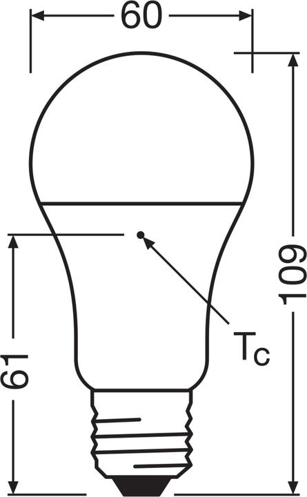 Produktbild Osram Led Star Classic A (E27, 10 W, 1055 lm, 1 x, F)