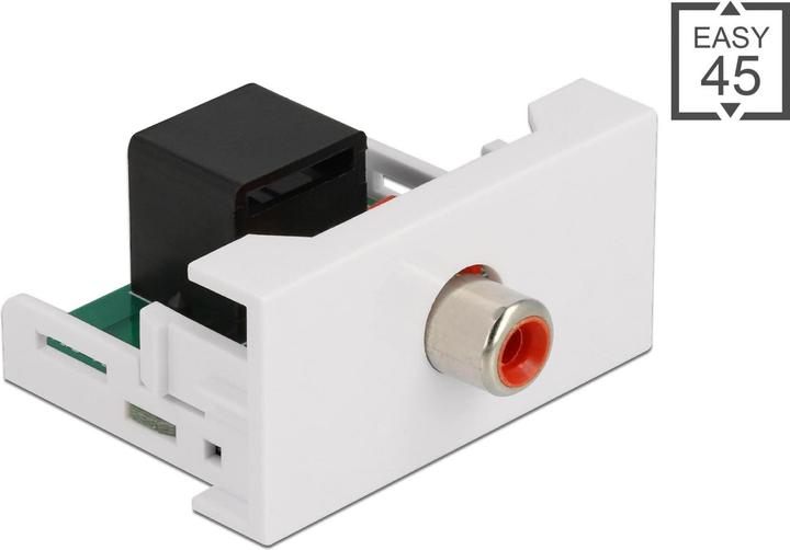 Immagine prodotto Delock Modulo Easy 45 da presa Cinch a presa RJ45 22,5 x 45 mm (Adattatore jack)