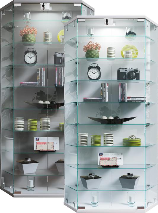 Image du produit VCM Wandvitrine Glasvitrine Benila XL (83 x 17 x 114 cm)