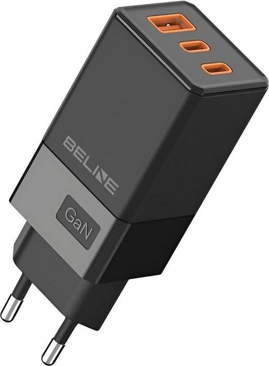 Actual product image Beline GaN Charger (65 W, 3 ports)
