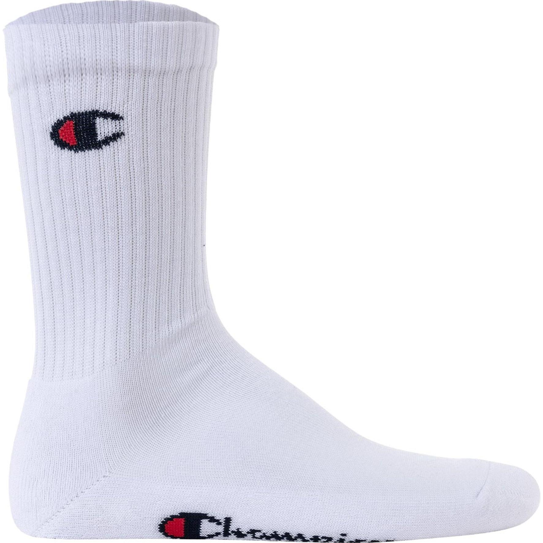 Thumbnail - Champion, Herren, Socken, Core Socks, Weiss, (6er Pack, 43 - 46)