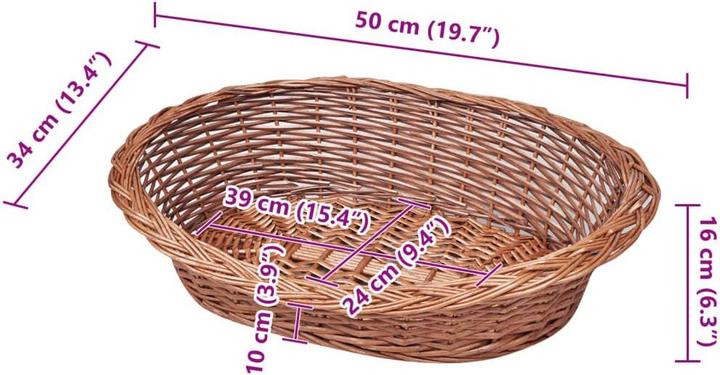 Image du produit vidaXL Hundekorb (Chat, Chien)