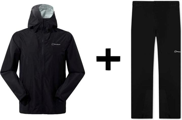 Berghaus Kurtka Deluge Pro 3.0 roz. M Czarna + HILLWALKER OVRTRS AM BLK/BLK roz. M