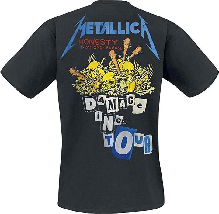 Immagine prodotto Metallica Damage Inc Maglietta Stampa posteriore Adulto Unisex (L)