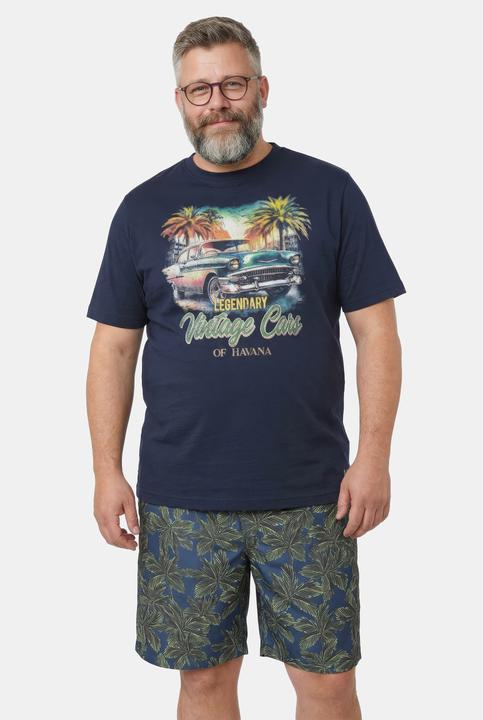 Produktbild Men+ T-Shirt, Halbarm, Brustprint (L)