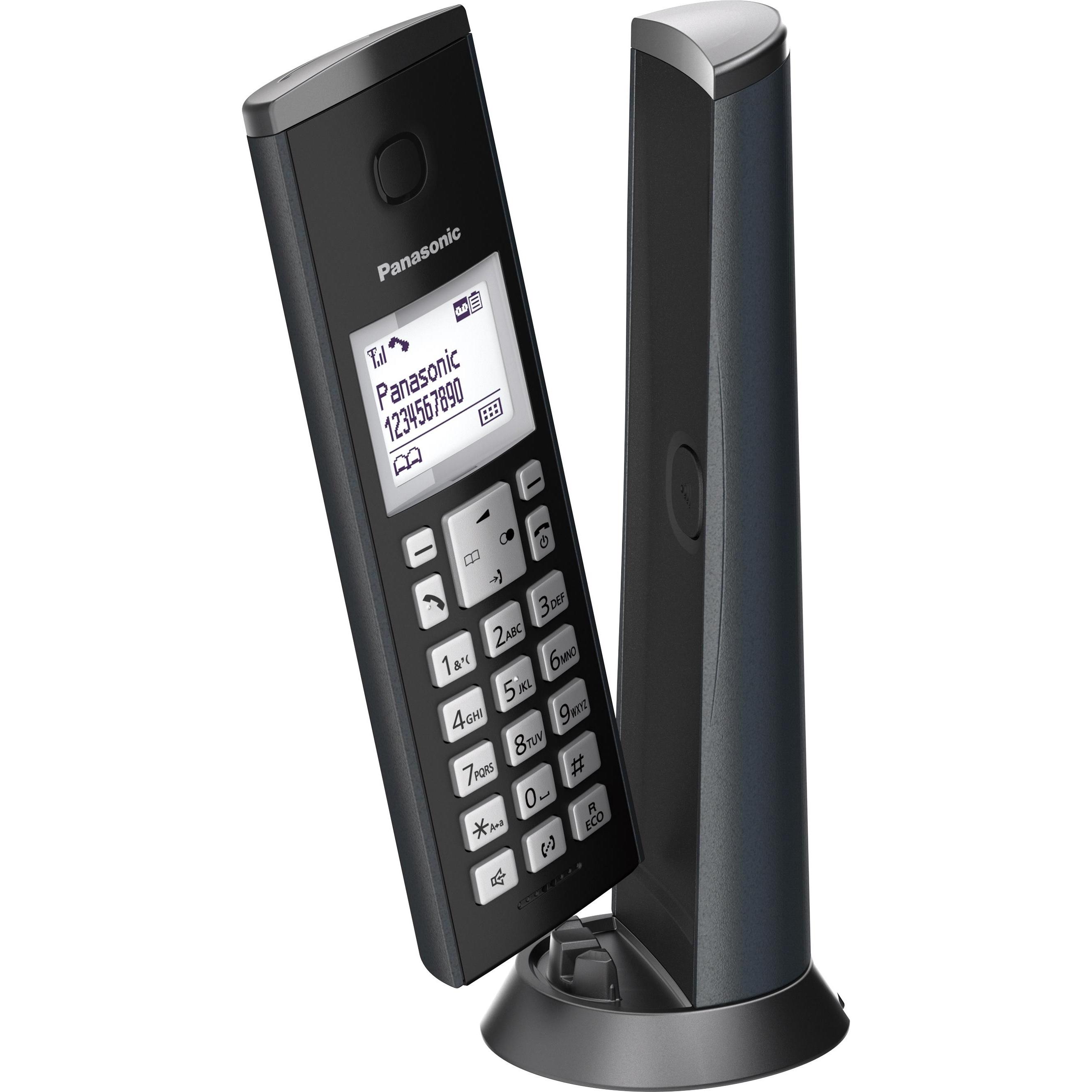 Panasonic KX-TGK220GM, Telefon, Schwarz