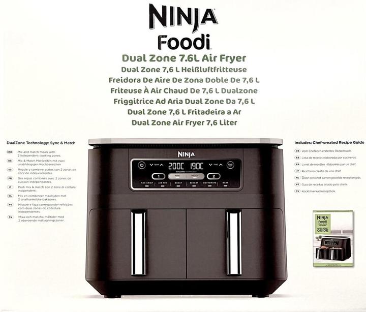 Productafbeelding Ninja AF300EU hetelucht friteuse (EU-versie)