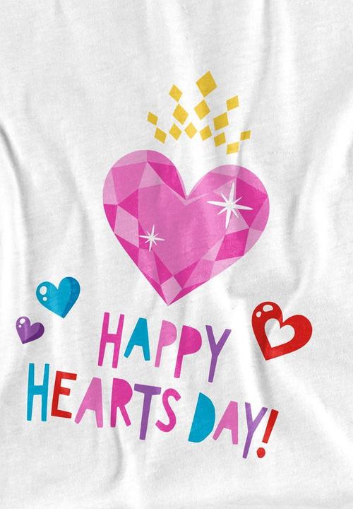 Produktbild Disney Princess Happy Hearts Day TShirt Valentinstag (152, 158)