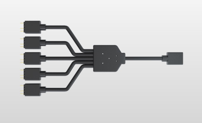 Produktbild Cooler Master ARGB 1 to 5 Splitter (0.58 m)
