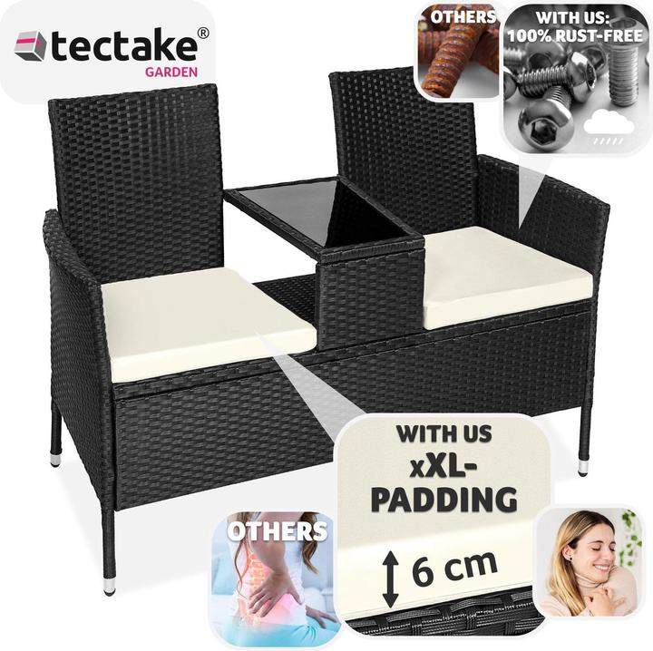 Image du produit tectake Banc de jardin