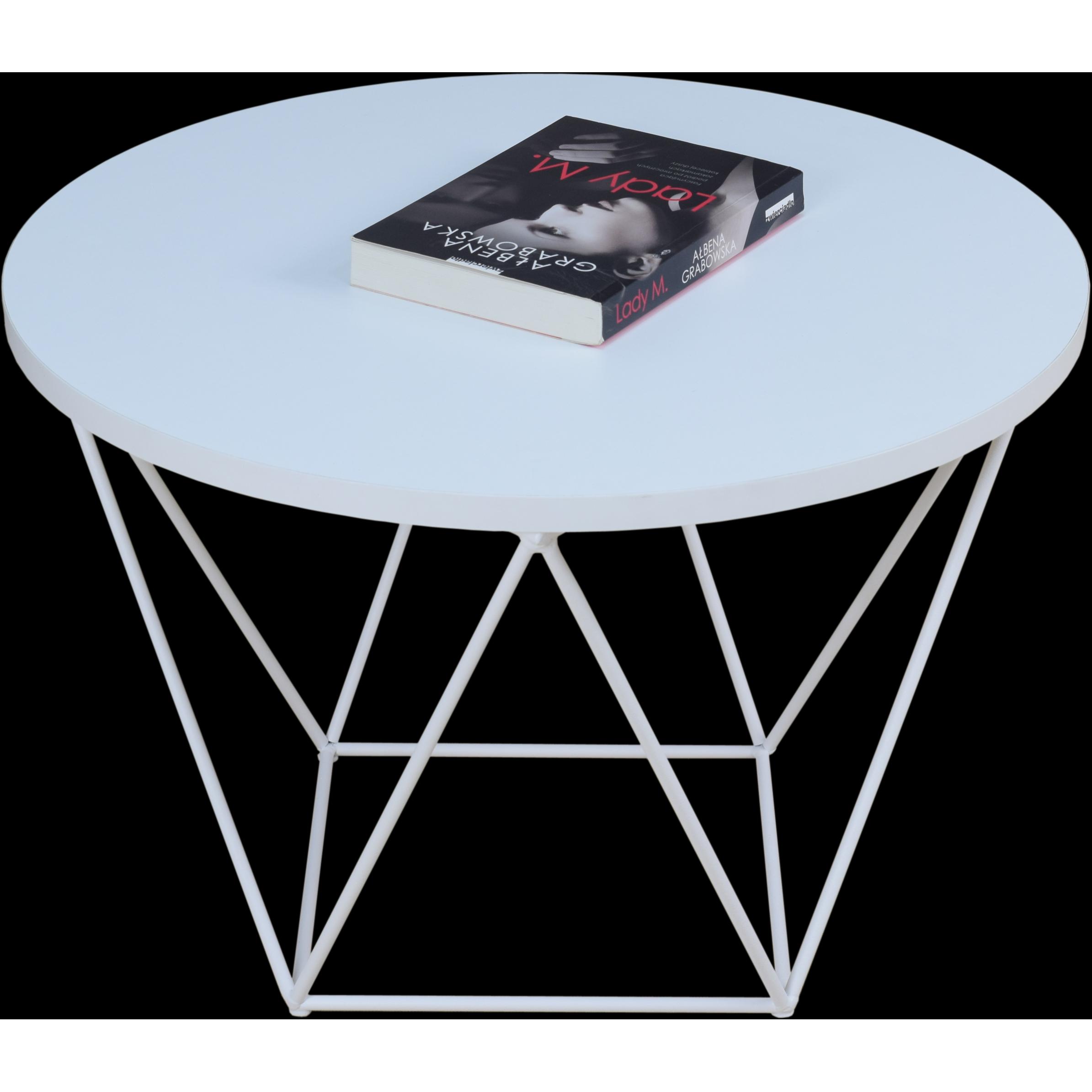 ADRK Furniture, Couchtisch + Beistelltisch, Liam (55 x 55 x 37 cm)