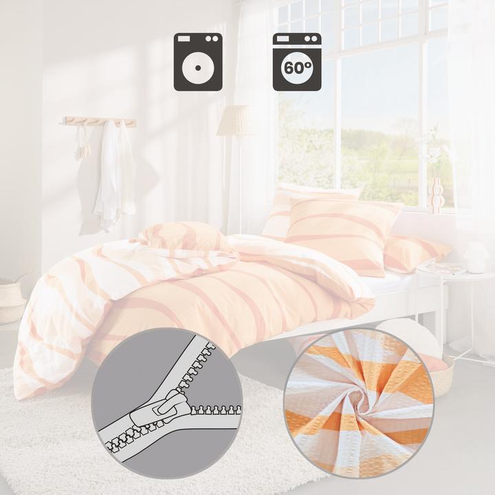 Image du produit Erwin Müller Wendebettwäsche (Housse de couette, 135 x 200 cm, 80 x 40 cm)