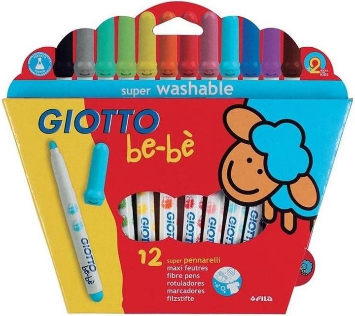 Giotto Matite colorate be-bé Multicolore, 12 pezzi (Multicolore, 12 x)