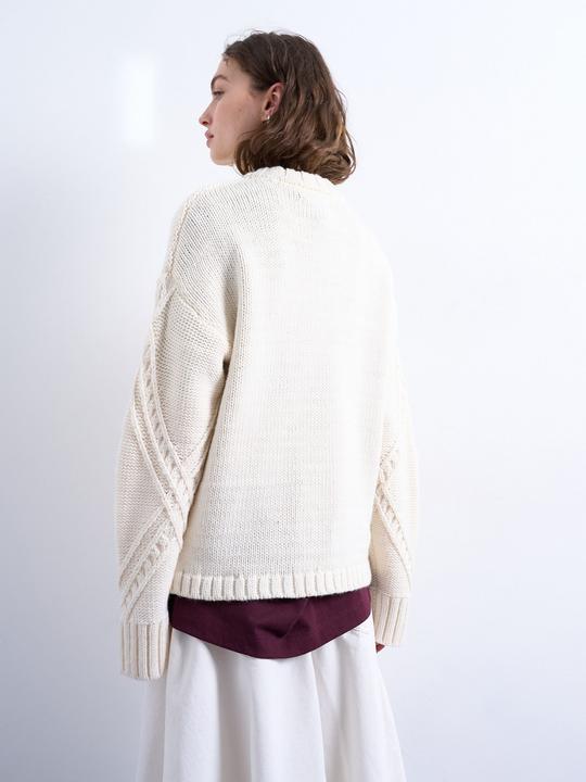 Actual product image Spokey Normal geschnitten Rundhalsausschnitt Pullover Strickpullover (L)