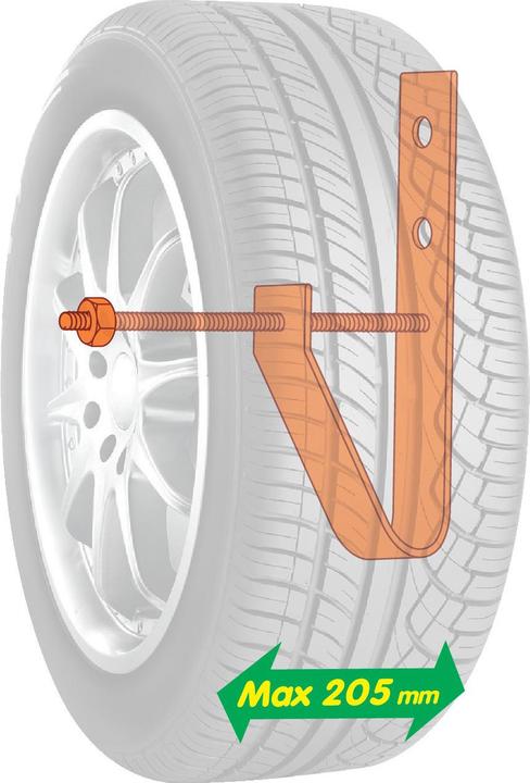 Actual product image Lampa Wall bracket for wheels