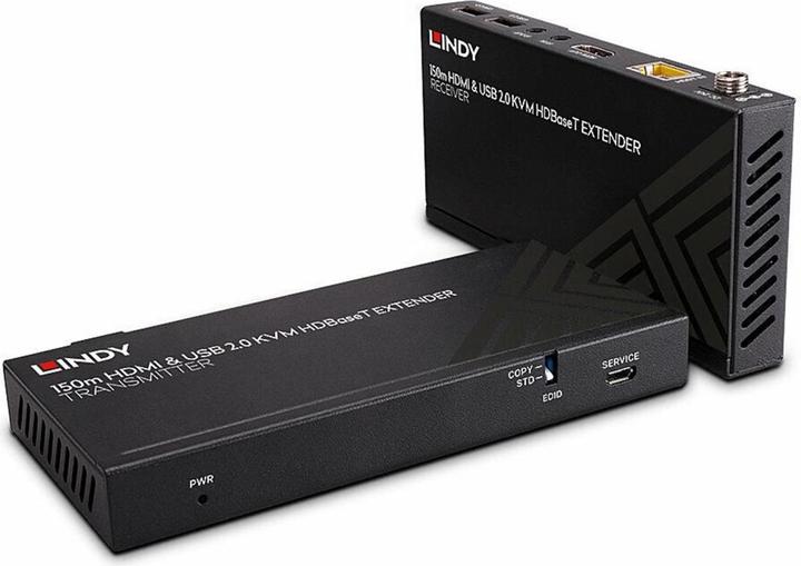 Image du produit Lindy Adaptateur Extender Cat.6 HDMI KVM Ext. 150m
