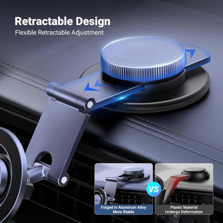 Image du produit Ugreen Magnetic Car Mount LP865 for dashboard (black)