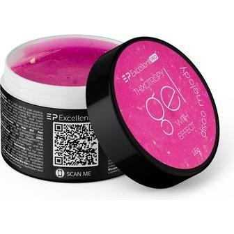 Excellent PRO, Gel per capelli, Thixotropy Gel With Effect Building Gel Disco Melody 15g (Gel per capelli, 15 ml)