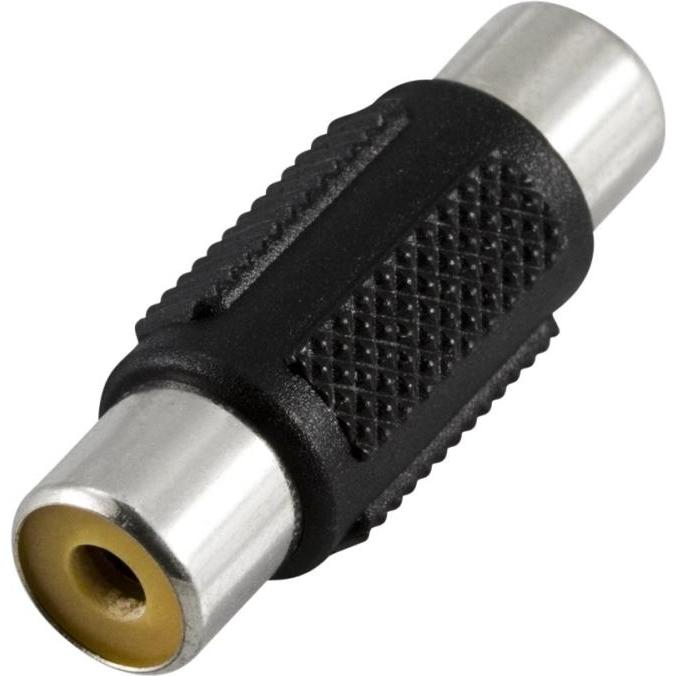Deltaco RCA Female to Female Adapter, Adattatore audio