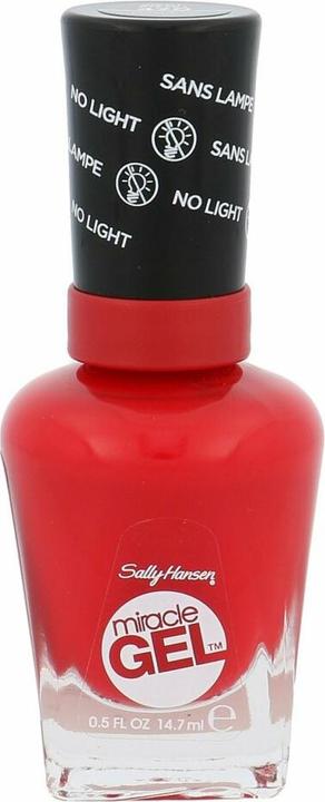 Actual product image Sally Hansen Miracle Gel (470 Red Eye, Gel-Effect Nail Polish)
