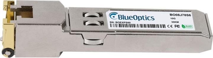 Image du produit BlueOptics Émetteur-récepteur SFP+ RJ45 compatible avec Barox AC-SFP+-T pour des transmissions de données à