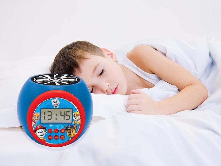 Actual product image Lexibook Paw Patrol Projection Alarm Clock - Digital Clock with LCD Display