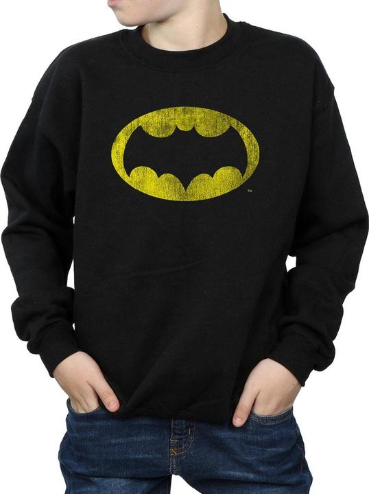 Produktbild Batman TV Series Distressed Logo Sweatshirt Jungen (128)