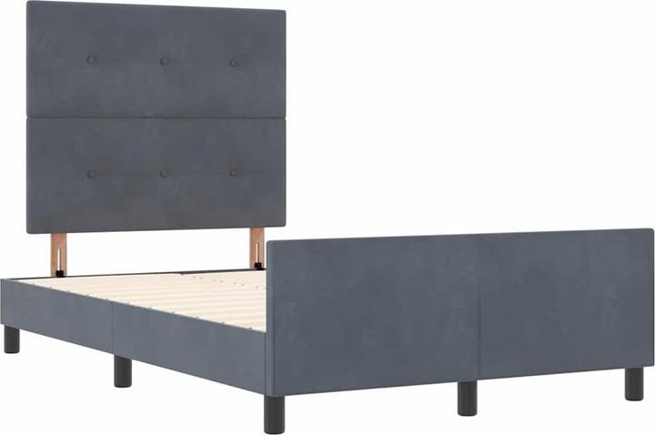 Actual product image vidaXL Modernes Bett (120 x 200 cm)