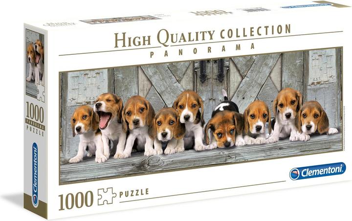 Produktbild Clementoni Panorama Beagles (1000 Teile)