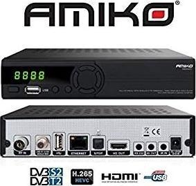 Actual product image Amiko HD8265+ Combo (DVB-S2, DVB-C/T2, CI Shaft)