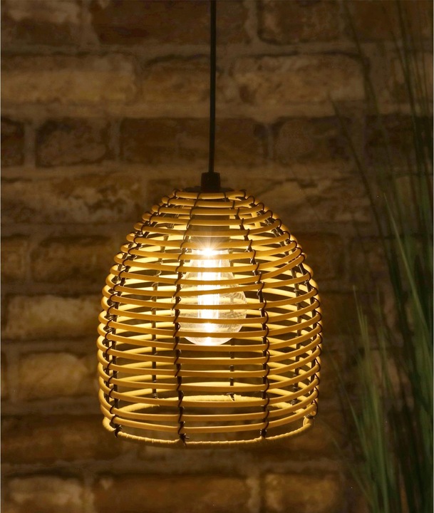 Produktbild Cepewa LED Outdoor Lampe Hängelampe Rattan