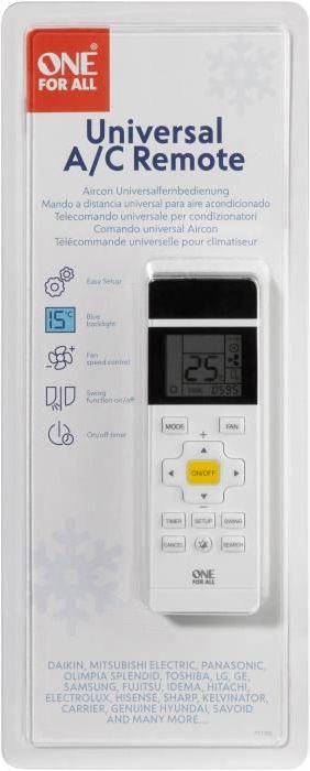 Image du produit One for All Urc 1035 (Télécommande universelle, Infrarouge)