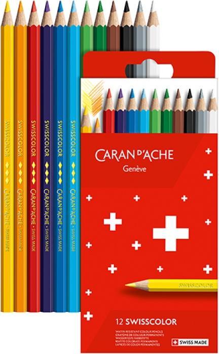 Image du produit Caran d'Ache Swisscolor (Multicolore, 12 x)