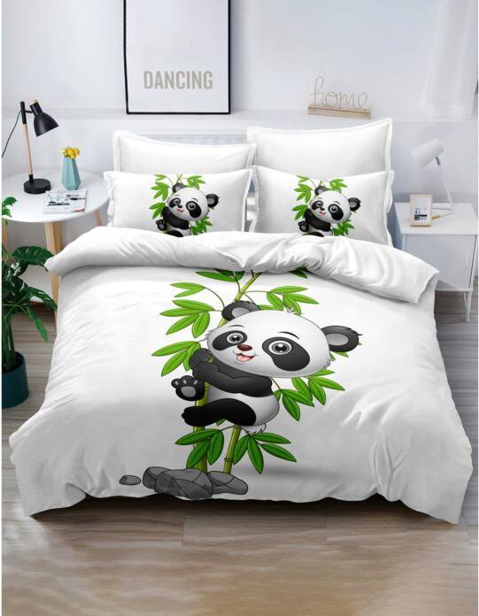 Vedia Garnitur «Panda» 160 x 210 cm + 65 x 100 cm