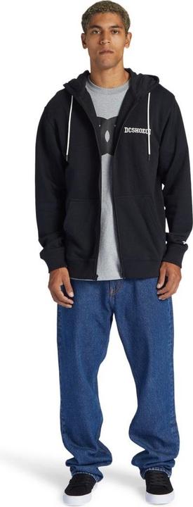 Produktbild DC Shoes Baseline - sweatshirt met capuchon en ritssluiting voor heren (XS)