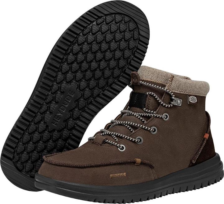 Actual product image Hey Dude Bradley Boot Leather (41)