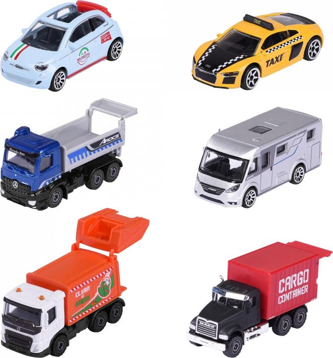 Immagine prodotto Majorette Assortimento di città, 6 tipi.