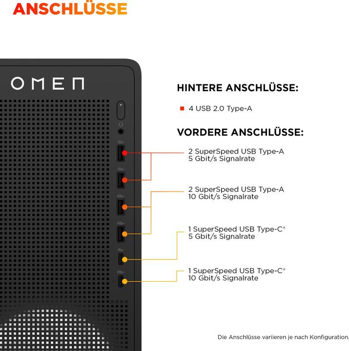 Produktbild HP Omen 16L TG03-0273ng (1000 GB, 32 GB, AMD Ryzen 7 8700F)