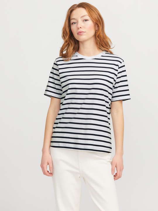 Produktbild JJXX Jxanna Ss Regular Every Stripe Tee Jrs (XL)