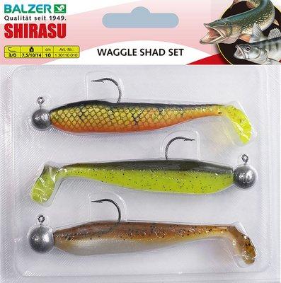 Produktbild Balzer Waggle Shad Set (7.50 cm)