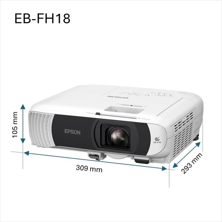 Produktbild Epson EB-FH18 3LCD Projector 4100lm (Full HD, 4100 lm)