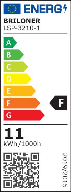 Energie-Label Briloner LED Deckenleuchte (1800 lm)