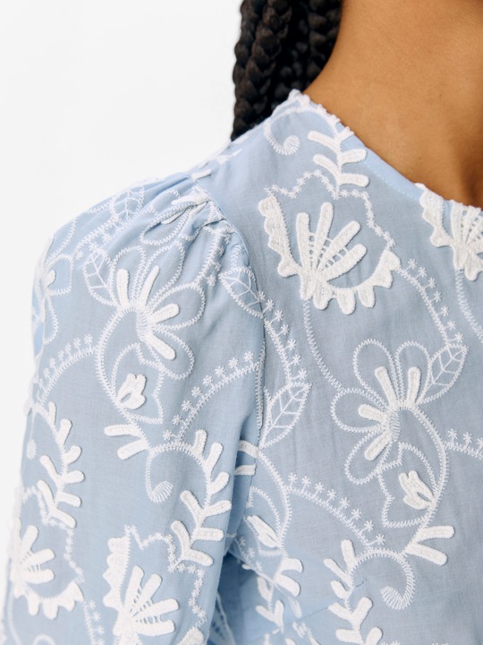 Actual product image Object Patterned blouse (34)