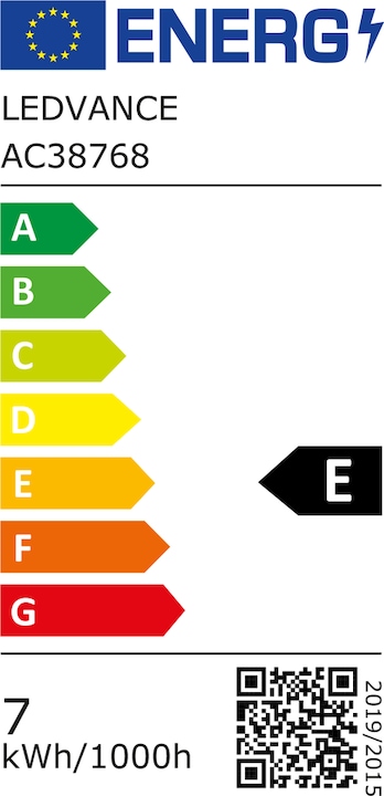 Energie-Label Osram Led Tube T5 Hf (G5, 7 W, 1000 lm, 1 x, E)