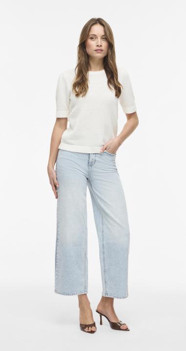 Actual product image Vila Short sleeve knitted top (M)