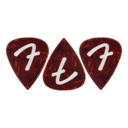 Fender F-Grip 351 Pikhouwelen, Schaal (3) (3 x), Gitaar Plectrums