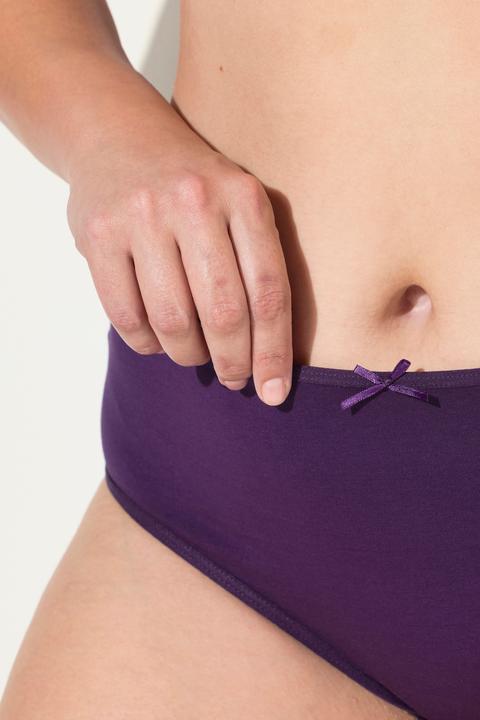 Produktbild Ulla Popken Midislips, 5er-Pack, einfarbig, bis Gr. 66/68 (46, 48)